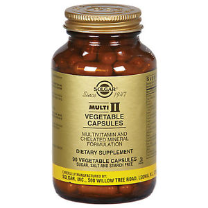 Solgar Multi II 90 Vegetable Capsules     TEMPORARILY UNAVAILABLE