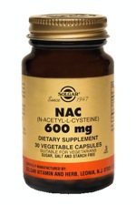 Solgar NAC 600 mg 30 Vegetable Capsules   TEMPORARILY UNAVAILABLE