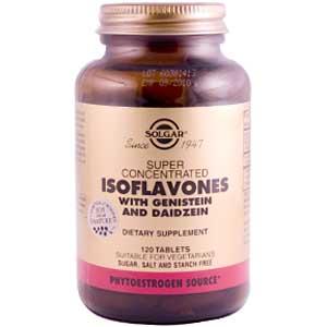 Solgar Non-GMO Super Concentrated Isoflavones 120 Tablets