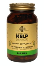 Solgar North Atlantic Kelp (Bladderwrack) 100 Vegetable Capsules
