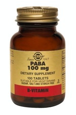 Solgar PABA 100 mg 100 Tablets