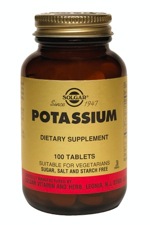 Solgar Potassium 100 Tablets