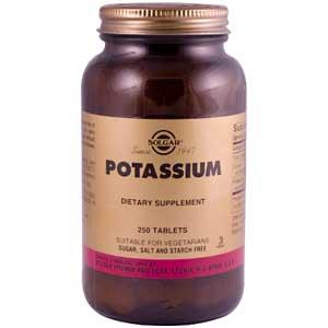 Solgar Potassium 250 Tablets