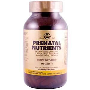 Solgar Prenatal Nutrients 240 Tablets-UNAVAILABLE