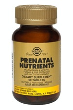 Solgar Prenatal Nutrients 60 Tablets