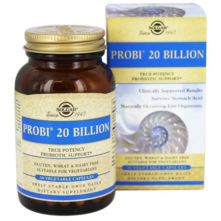 Solgar - Probi 20 Billion 30 Vegetable Capsules     TEMPORARILY UNAVAILABLE