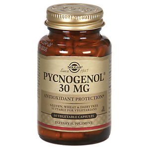 Solgar Pycnogenol 30 mg 60 Vegetable Capsules