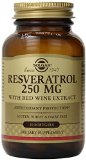 Solgar Resveratrol 250 mg with Red Wine Extract 30 Softgels