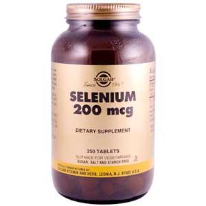 Solgar Selenium 200 mcg 250 Tablets