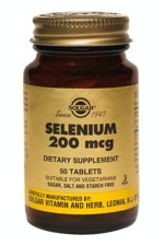 Solgar Selenium 200 mcg 50 Tablets