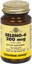 Solgar Seleno-6 200 mcg (Yeast-Free) 100 Tablets
