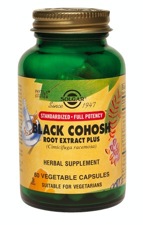 Solgar SFP Black Cohosh Root Extract 60 Vegetable Capsules    TEMPORARILY UNAVAILABLE