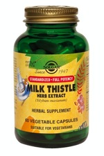 Solgar SFP Milk Thistle Herb Extract 60 Vegetable Capsules