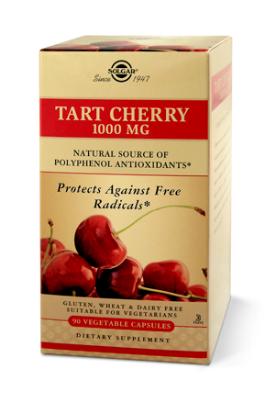 Solgar Tart Cherry 1000 mg 90 Vegetable Capsules