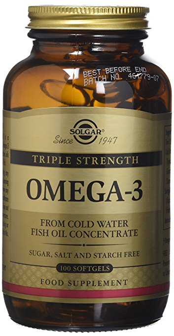 Solgar Triple Strength Omega-3 950 mg 100 Softgels