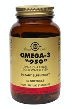 Solgar Triple Strength Omega-3 950 mg 50 Softgels