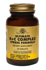 Solgar Ultimate B+C Complex Stress Formula* 30 Tablets