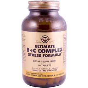 Solgar Ultimate B+C Complex Stress Formula* 90 Tablets