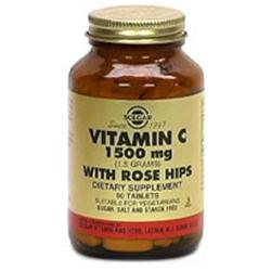 Solgar Vitamin C 1500 mg with Rose Hips 180 Tablets