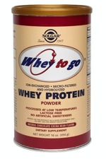 Solgar Whey To Go Protein 16oz Powder* Natural Chocolate Flavor