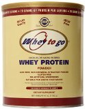 Solgar Whey To Go Protein 41oz Powder* Natural Chocolate Flavor