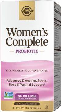 Solgar Women's Complete Probiotic 30 Billion 30 vegan caps-UNAVAILABLE