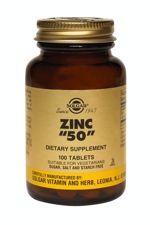 Solgar Zinc "50" 100 Tablets-temp unavailabe