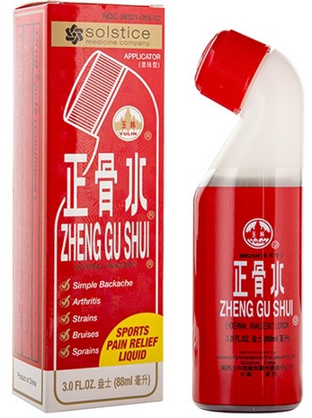 Solstice Medicine Company Zheng Gu Shui Applicator Topical Pain Relief Herbal Liquid 3 ounce