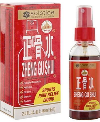 Solstice Medicine Company Zheng Gu Shui Spray Topical Pain Relief Herbal Liquid 2 ounce