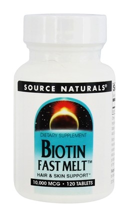Source Naturals Biotin 10000 mcg 120 fast melt
