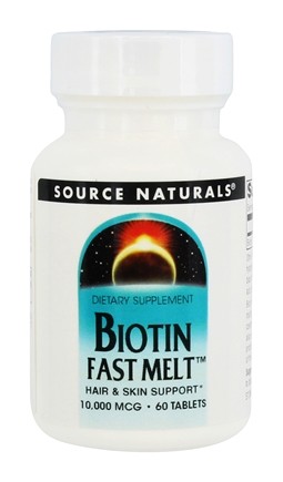 Source Naturals Biotin 10000 mcg 60 fast melt