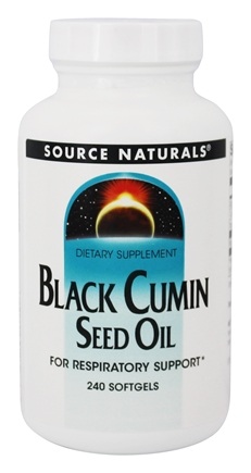 Source Naturals Black Seed Oil 500 mg 240 softgel