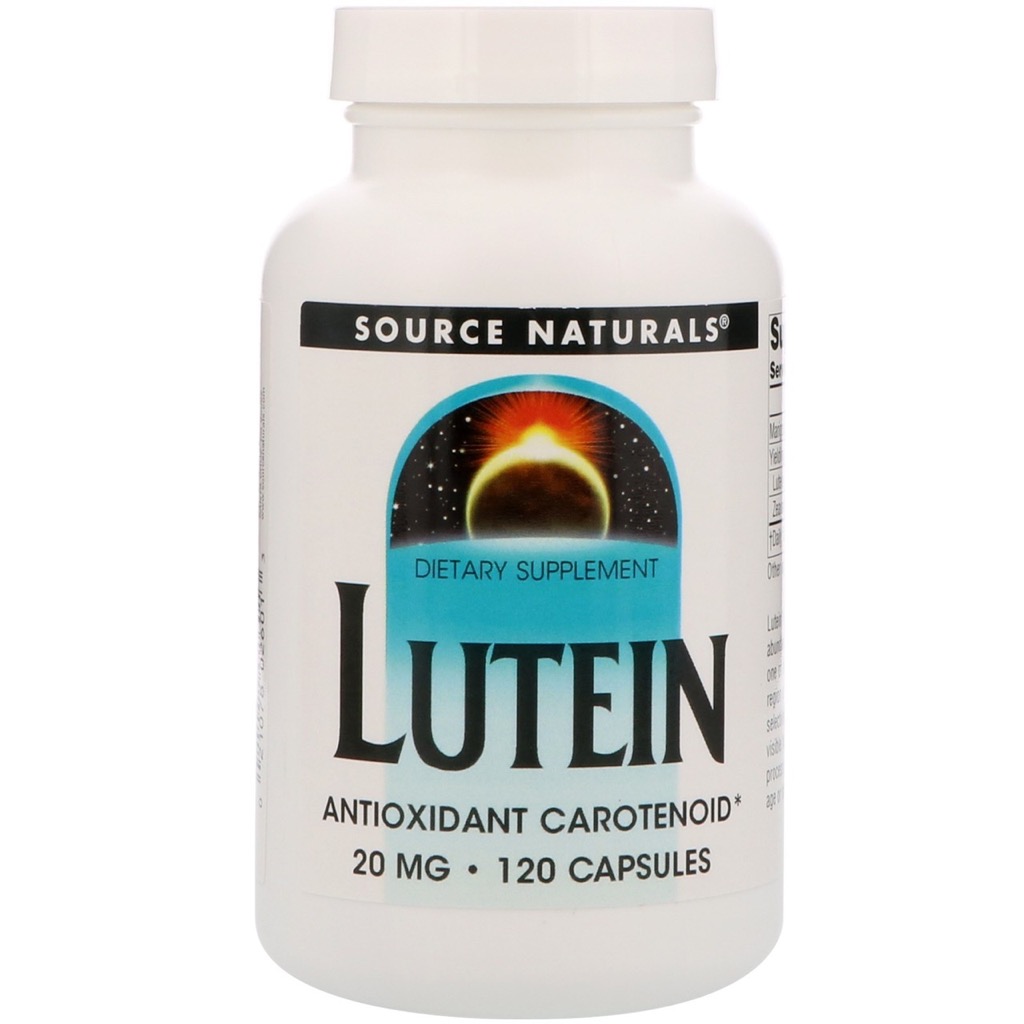 Source Naturals Lutein 20 mg 120 capsule
