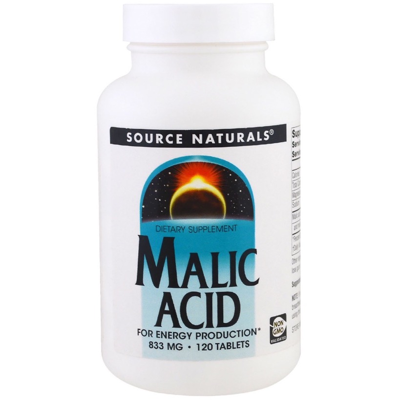 Source Naturals Malic Acid 833 mg 120 tablet