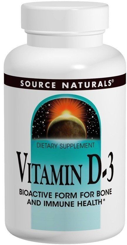 Source Naturals Vitamin D-3 10000 IU 60 softgel