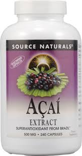 Source Naturals Acai Extract 500 mg 240 capvegi