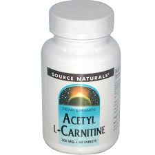 Source Naturals Acetyl L-Carnitine 500 mg 60 tablet