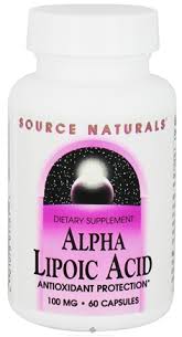 Source Naturals Alpha Lipoic Acid 100 mg 60 capsule