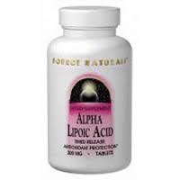 Source Naturals Alpha Lipoic Acid 200 mg 30 tablet