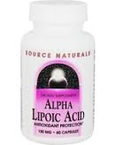 Source Naturals Alpha Lipoic Acid 300 mg 60 capsule