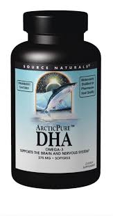 Source Naturals Arctic Pure DHA Omega-3 275 mg Strawberry 120 softgel