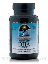 Source Naturals Arctic Pure DHA Omega-3 275 mg Strawberry 60 softgel