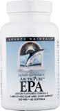 Source Naturals Arctic Pure  EPA 500 mg Lemon 60 softgel