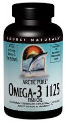 Source Naturals Arctic Pure Omega-3 1125 Enteric Coated Fish Oil 1125 mg 60 softgel