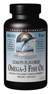 Source Naturals Arctic Pure Omega-3 Fish Oil 800 mg Lemon 120 softgel-UNAVAILABLE