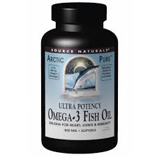 Source Naturals Arctic Pure Omega-3 Fish Oil, Ultra Potency 850 mg 60 softgel