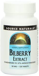 Source Naturals Bilberry Extract 50 mg 60 tablet