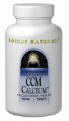 Source Naturals CCM Calcium 300 mg 120 tablet