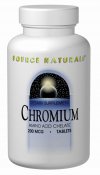 Source Naturals Chromium 200 mcg 250 tablet