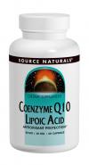Source Naturals Coenzyme Q10/Lipoic Acid 60 mg 60 capsule